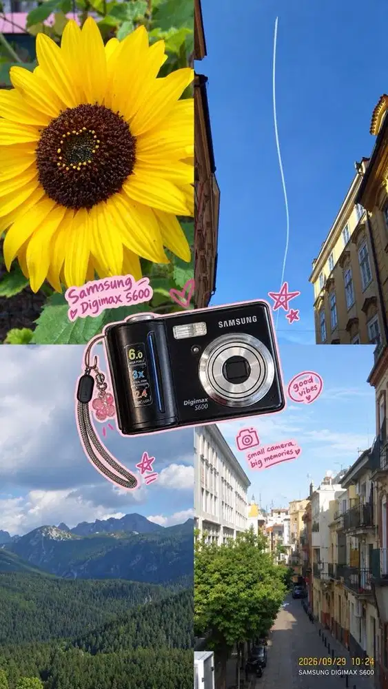 DIGICAM SAMSUNG DIGIMAX S600