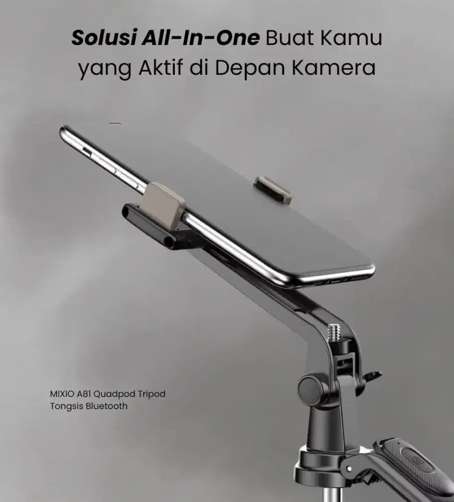 Mixio A81 monopod tongsis 180cm