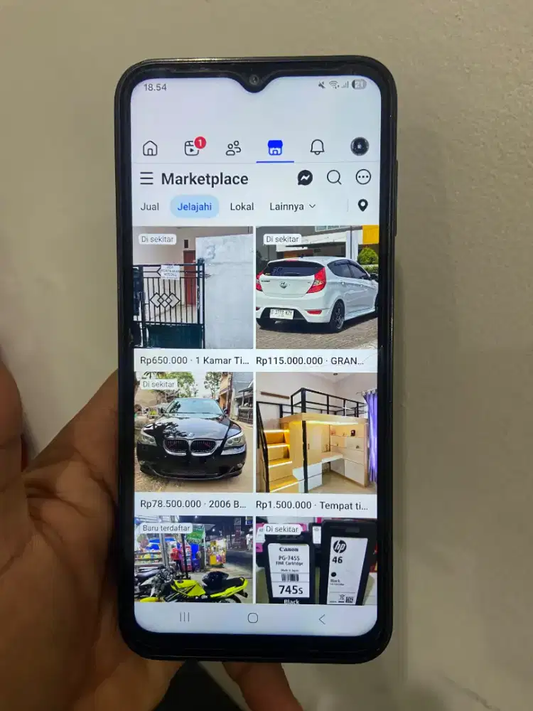 Samsung a14 6/128gb siap pake