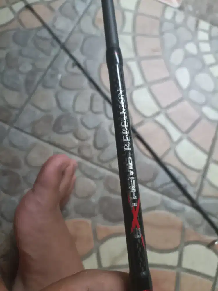 Joran Maguro Extreme Rebellion 180 dan Reel Captain Carper Vilago 2500