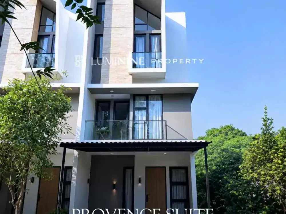 RUMAH GUDANG SIAP HUNI DI PROVENCE SUITE POSISI CORNER - BSD, TANGSEL
