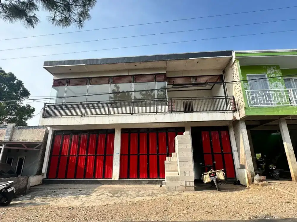 Dijual Ruko Siap Pakai Pinggir Jalan Raya di Darangdan Purwakarta