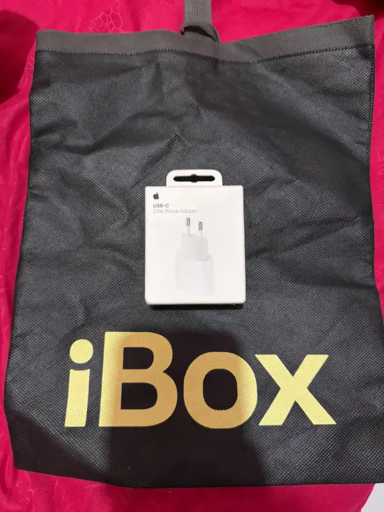 Charger Iphone Original 20 Watt Resmi ibox Masih Segel
