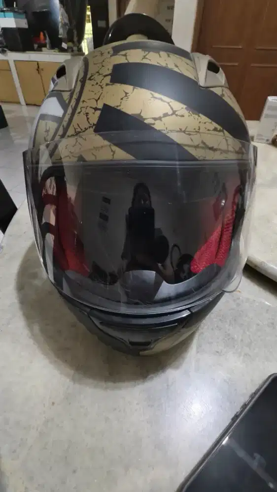 Helm KYT RC 7 Gold Black