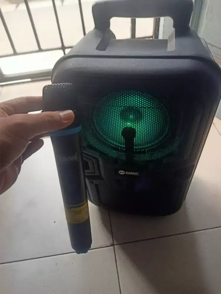 Spiker gmc 987i mic (1) normal semua, ada roda ny bisa di tarik