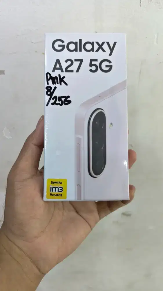 Samsung A27 5g 8/256 pink neww