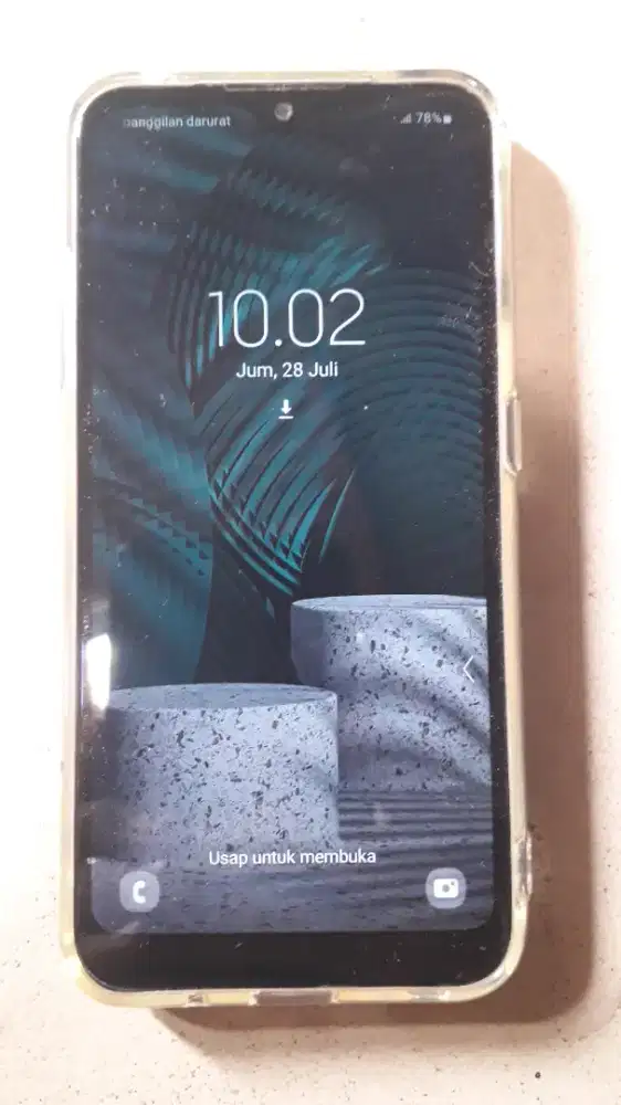 Samsung A01.android 12.ram2/16.lcd macet.