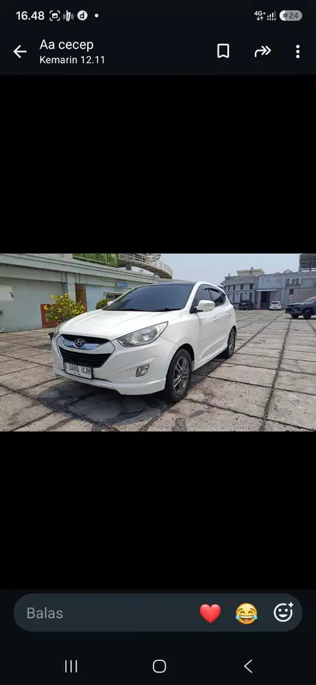 Hyundai Tucson XG SUNROOF autometik Putih 2013