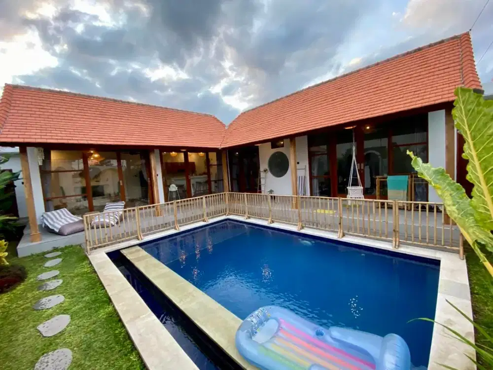 Stunning 2 Bedroom Villa for Rent Long Term in Munggu Canggu Bali