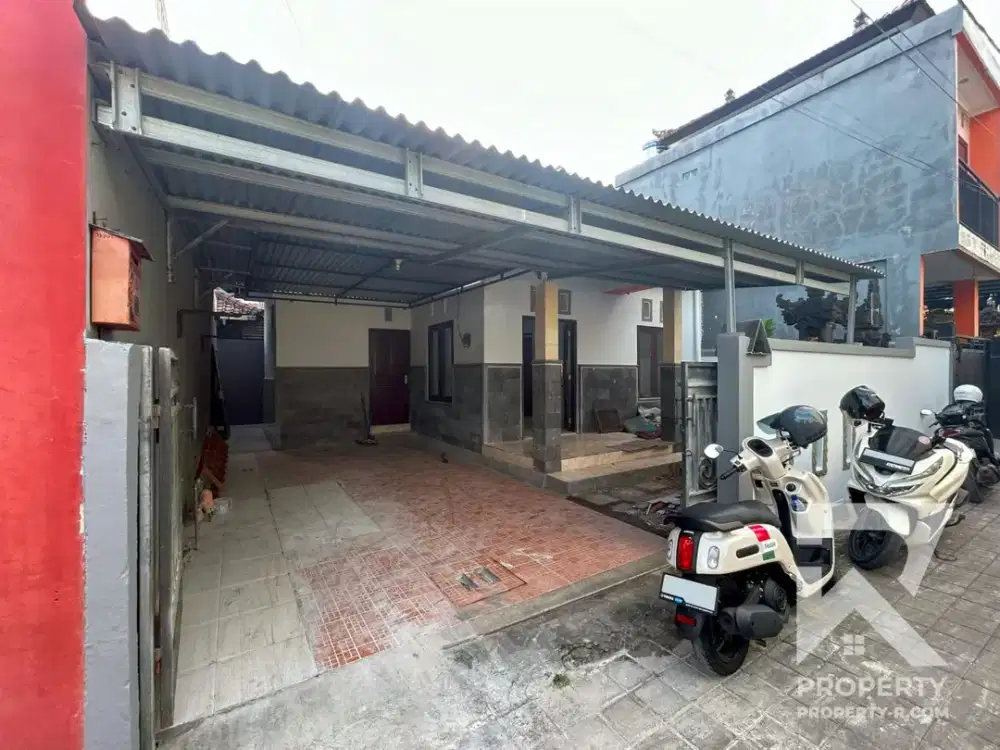 Rumah 2 Kamar Tidur Terjangkau di Denpasar Bali untuk Disewakan Tahunan