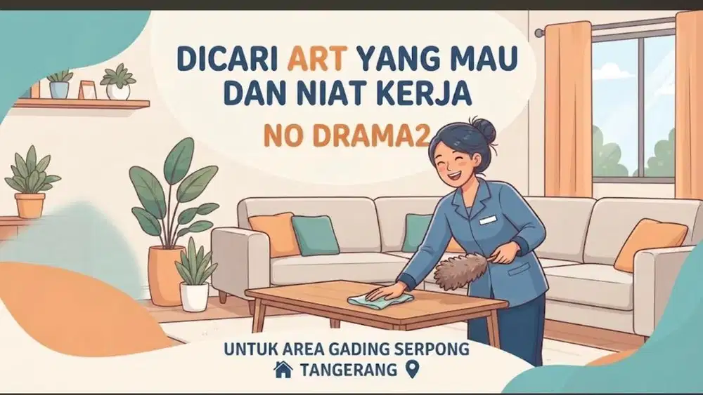 Dicari art yang mau dan niat kerja