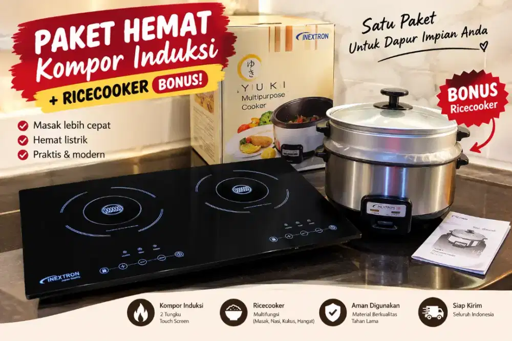 PRELOVED, KOMPOR LISTRIK INDUKSI