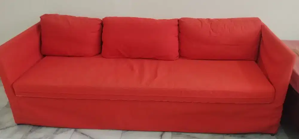 SOFA MERK IKEA WARNA ORANGE