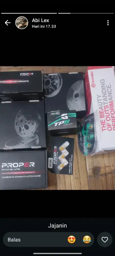 ​Paket Upgrade CVT & Injeksi Proper Racing Line TPS Jangeby