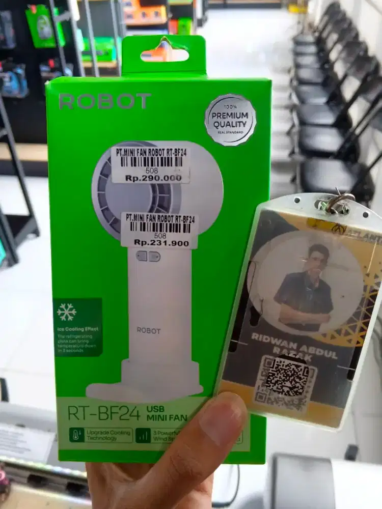PT. MINIFAN ROBOT RT-BF24 | ATLANTIS DAHSYAT