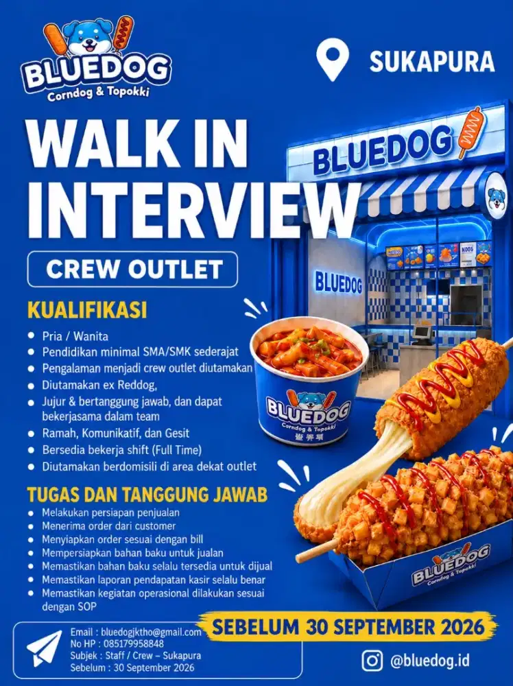 URGENTLY NEEDED - crew outlet