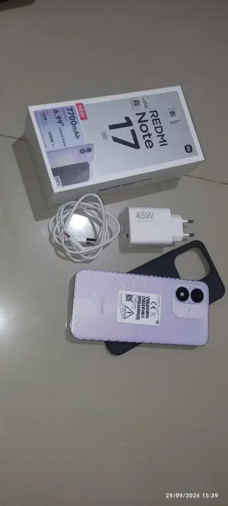 Xiaomi redmi note 17 5G new ori