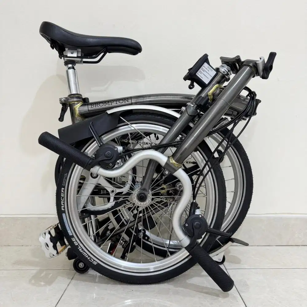 BROMPTON M6L RAW LACQUER 2020 - LIKE NEW