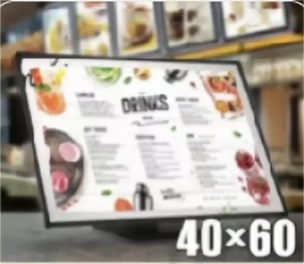 LED Menu Display