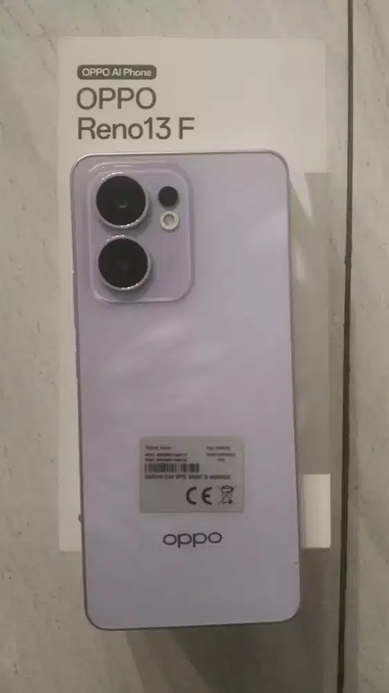 Oppo reno 13f purple