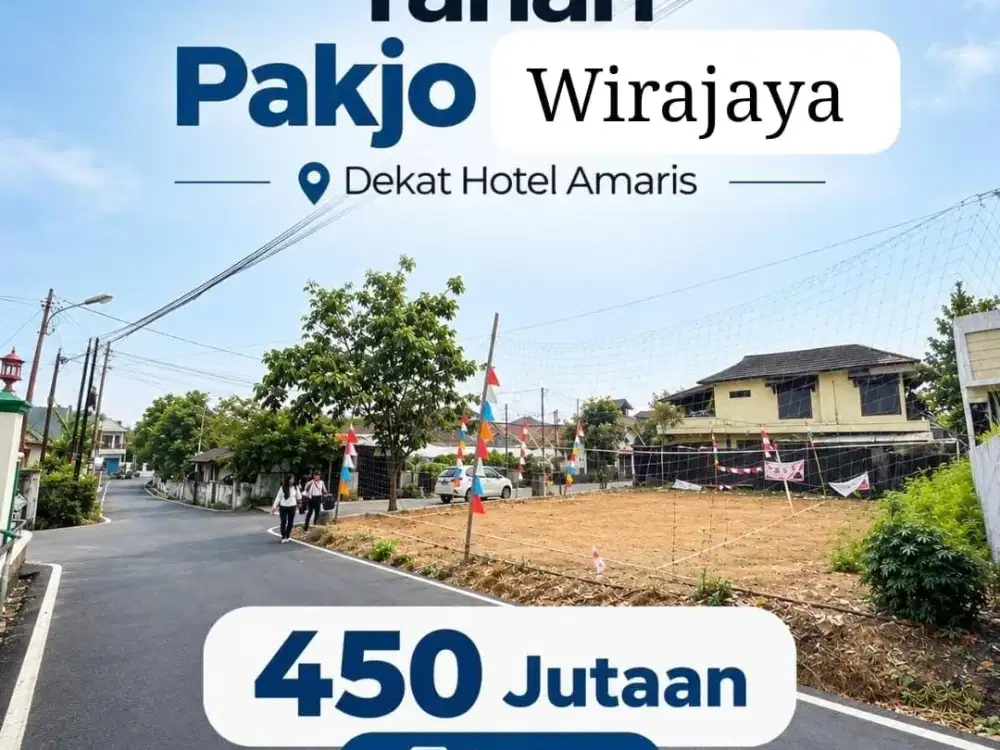 JUAL CEPAT TANAH KAVLING PAKJO PALEMBANG