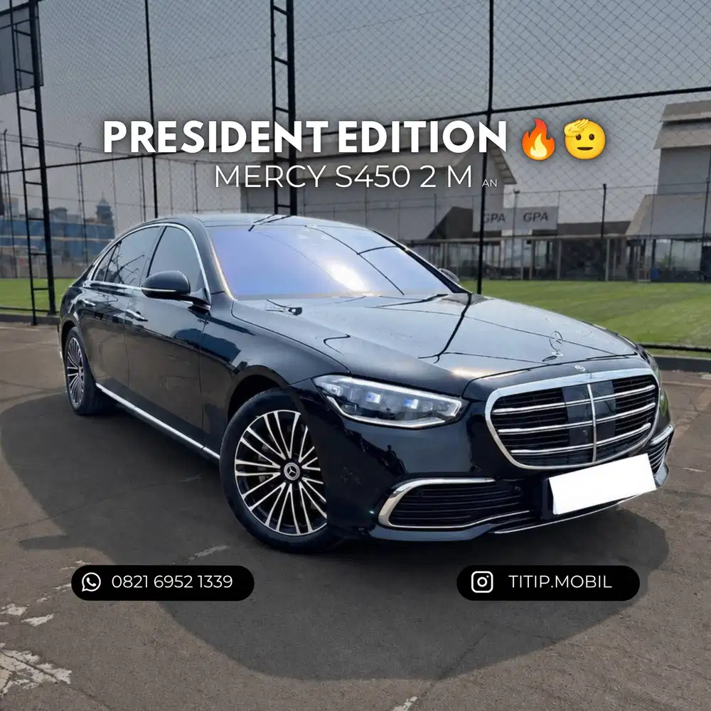 [TERMURAH] Mercedes-Benz S450 President 2025