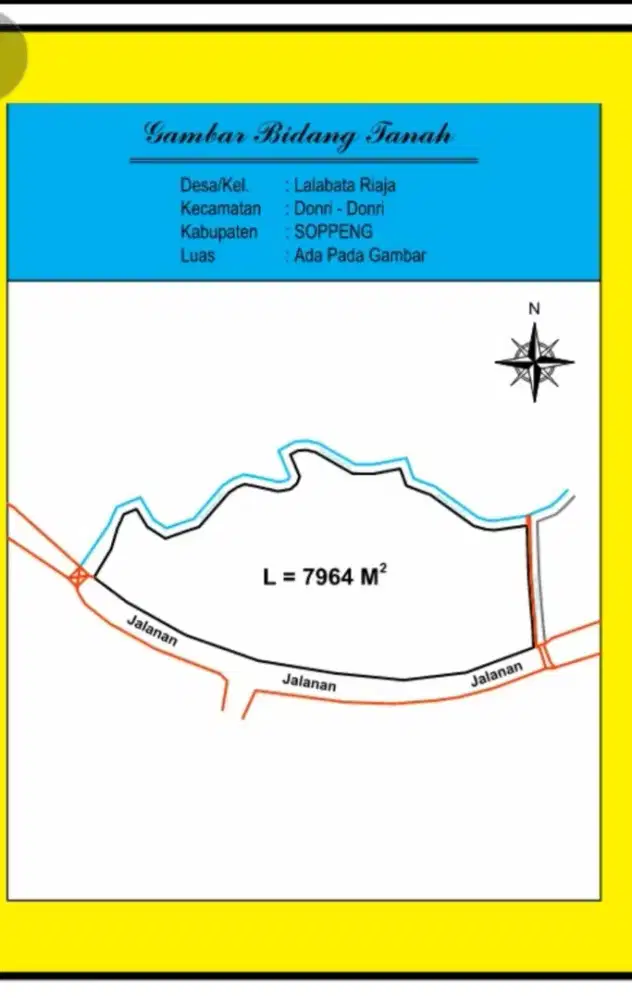 Tanah Lapang Pinggir Jalan