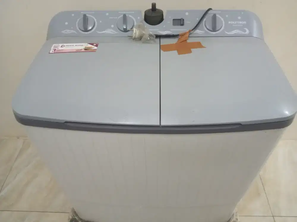 Polytron mesin cuci 2 tabung Giant series hijab 9kg