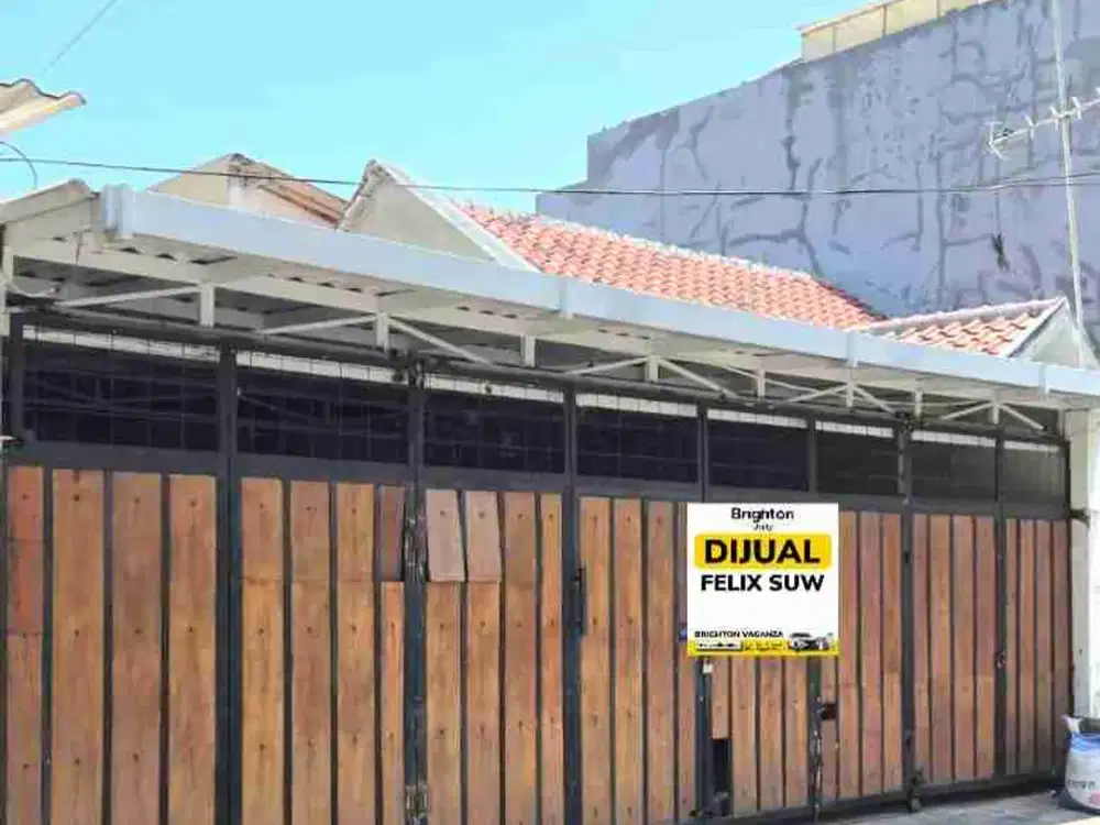 Jual Rumah 1 lantai @ Rungkut Asri Tengah