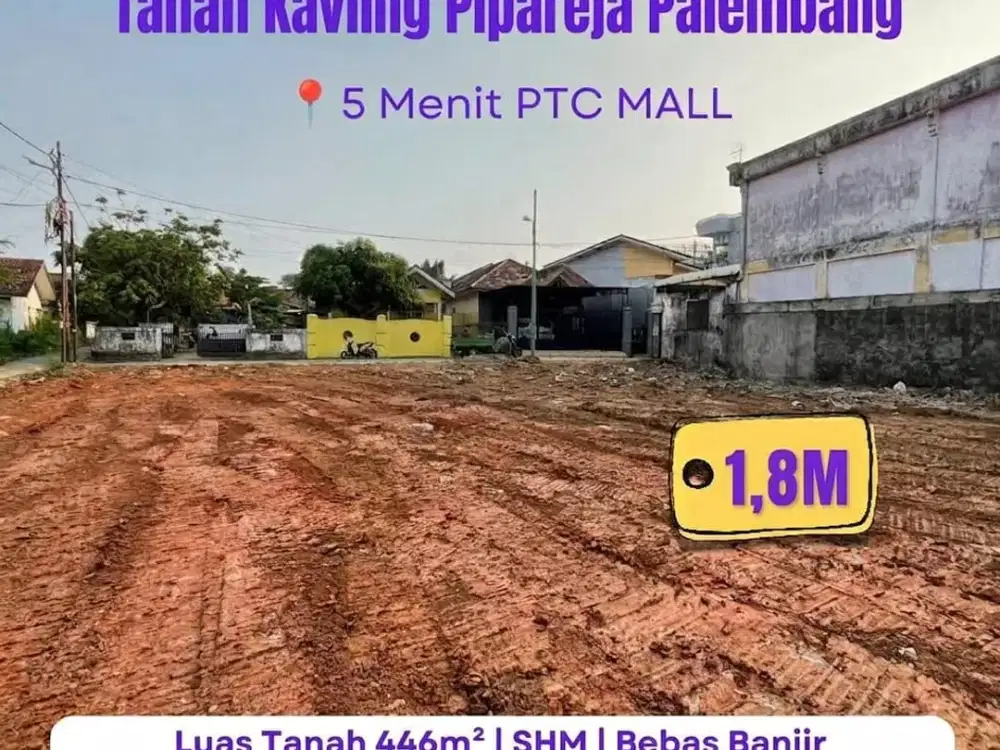 JUAL CEPAT TANAH AREA  KEMUNING PALEMBANG
