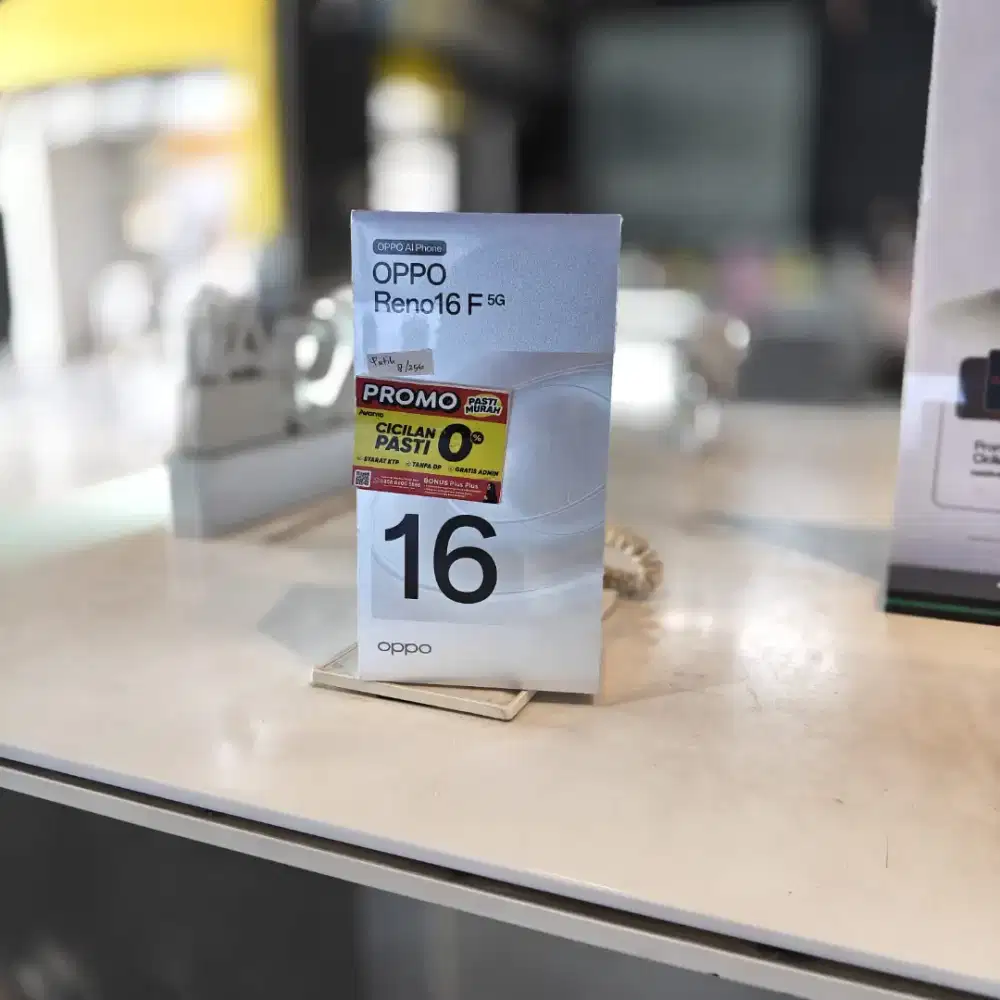 Oppo Reno 16f 5G Ready siap COD