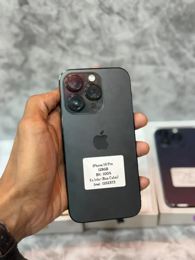 DI JUAL IPHONE 14 PRO 128 GB EX INTER REGIST BEA CUKAI