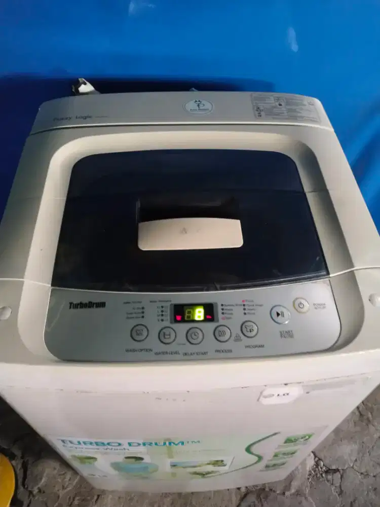 mesin cuci LG 8kg normal bagus