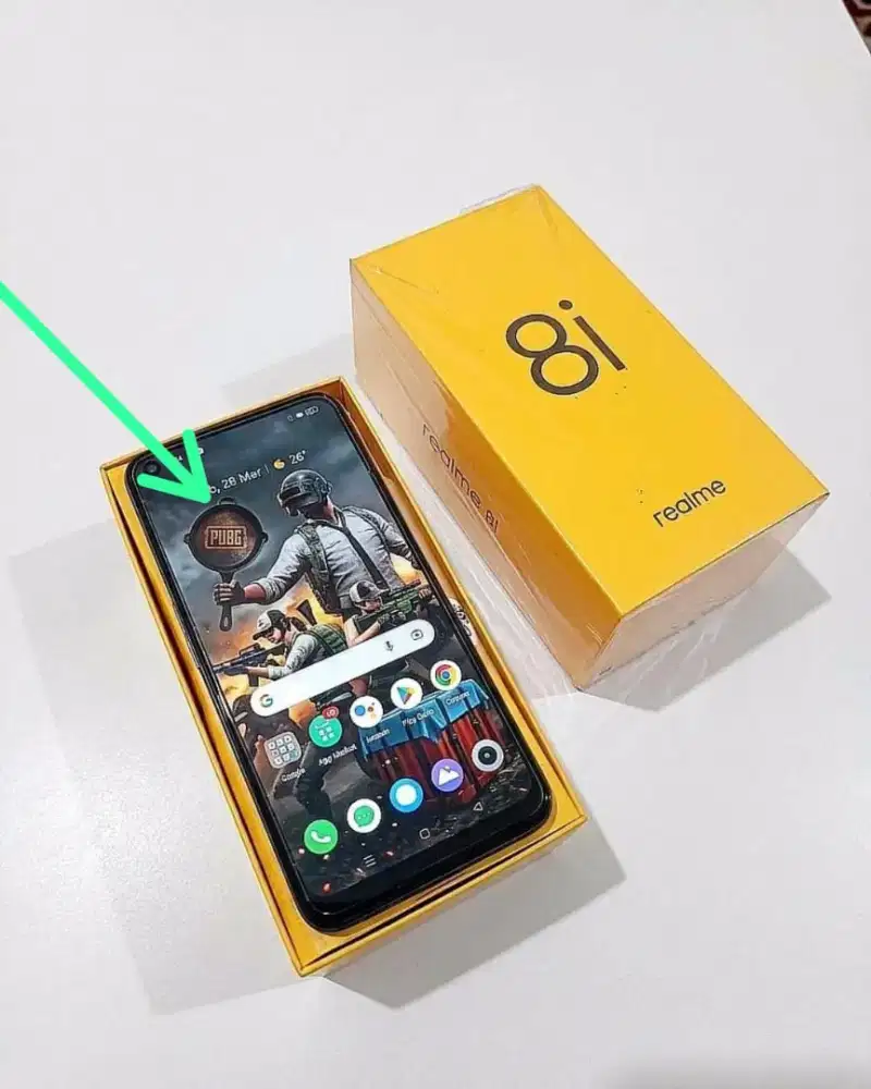 Realme 8i Fullset Resmi Indonesia