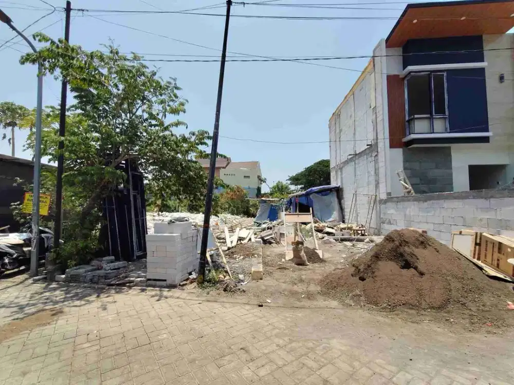 Dijual kavling Murahhh Medokan sawah timur Gang depan Dekat perum Rivera