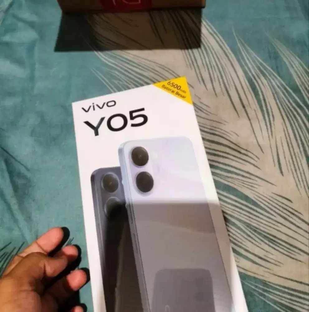 VIVO Y05 4+4/64 BLACK BARU/SEGEL