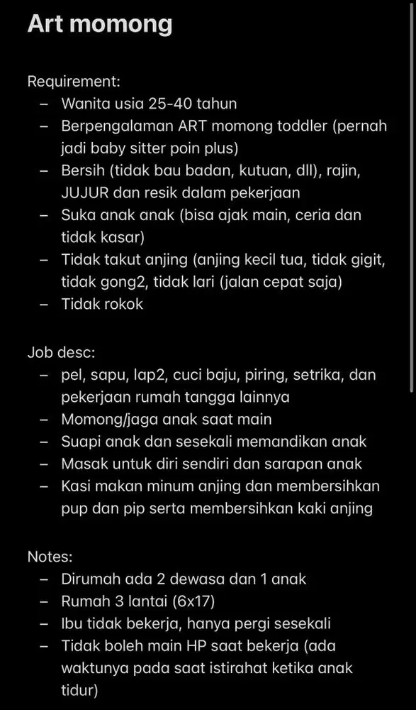 ART MOMONG NGINAP KELAPA GADING