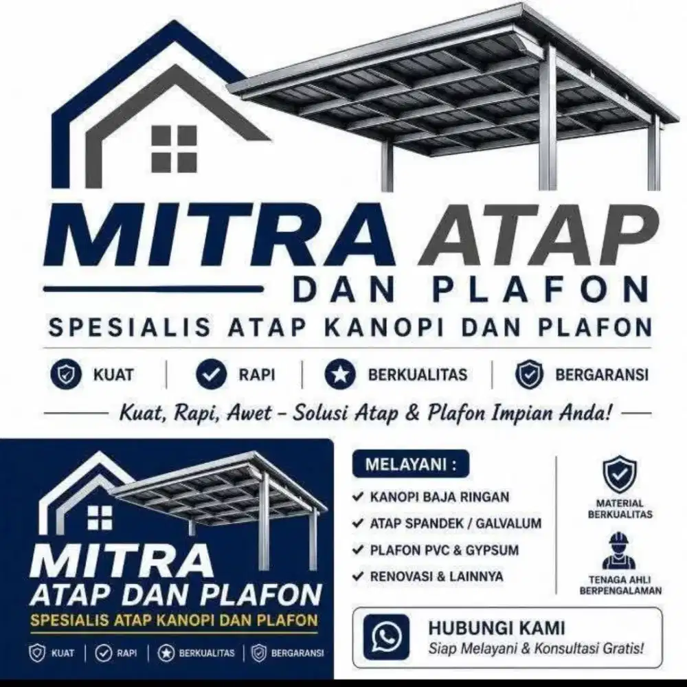 Jasa pasang atap baja ringan