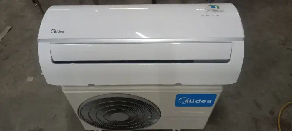 AC midea 1/2pk siap pasang