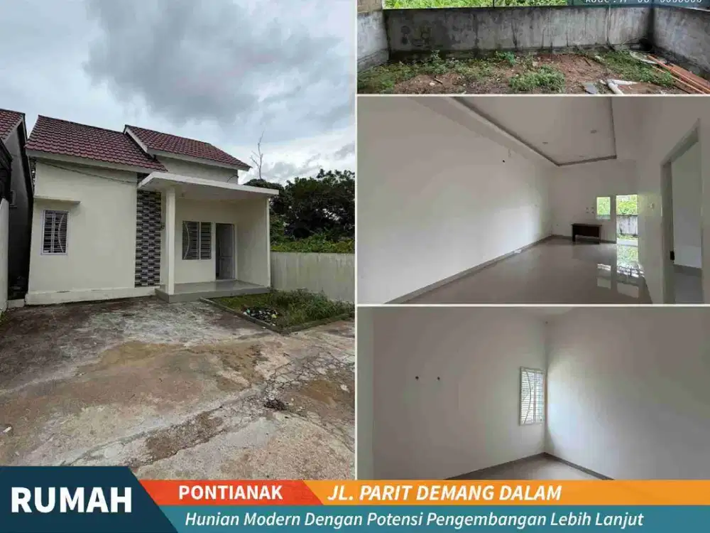 rumah murah siap huni purnama agung 7 jalan parit demang dalam pontianak