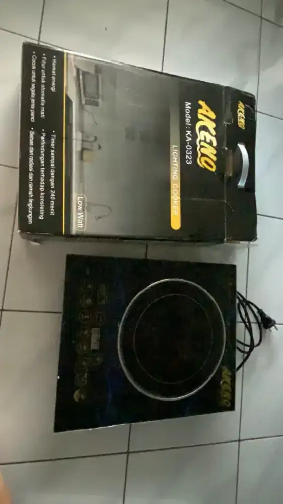 Kompor Listrik (belum pernah dipakai)