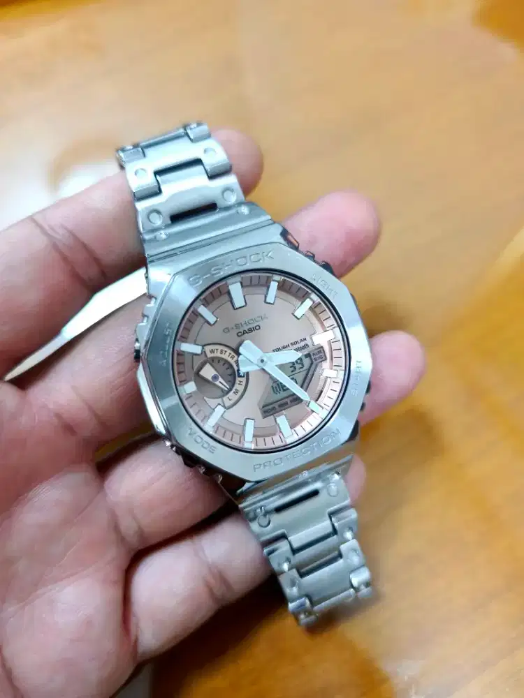 Jam tangan Casio G-Shock GM-B2100AD-5ADR bluetooth original fullset