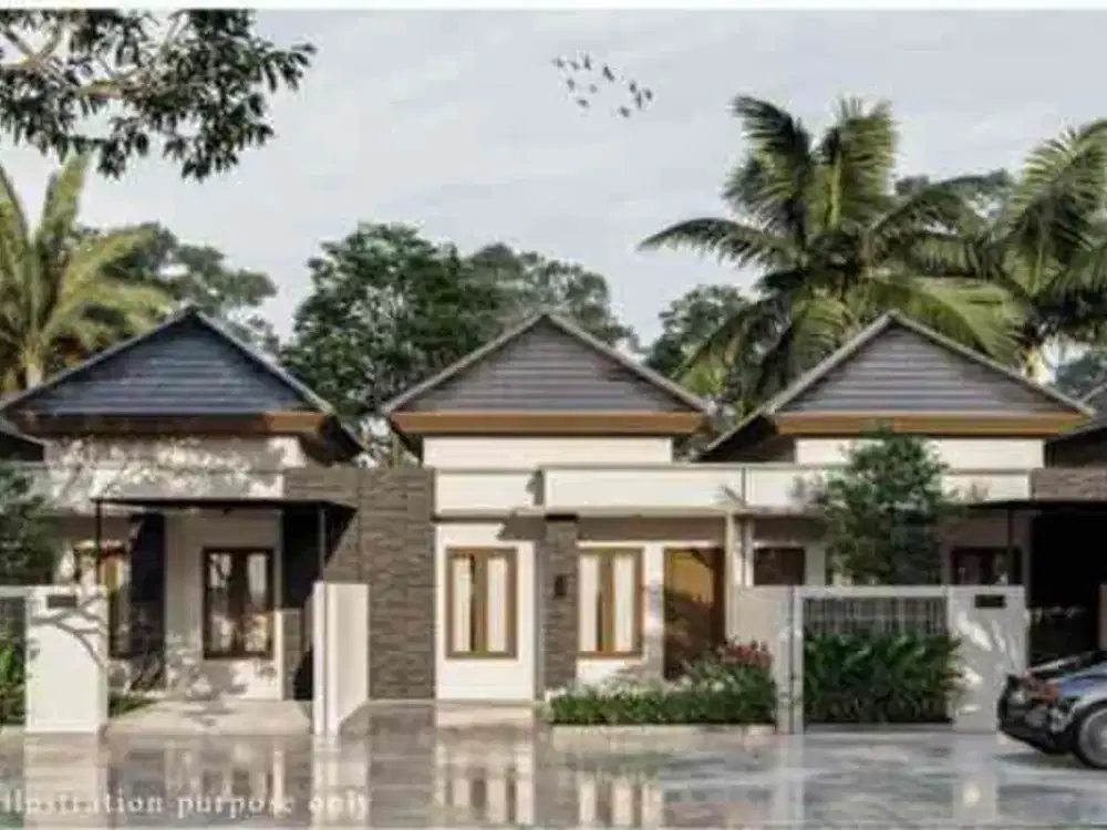 RUMAH BARU MINIMALIS DALAM KOMPLEK PERUMAHAN DI JIMBARAN