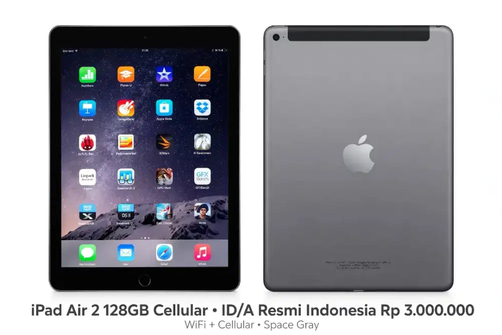 IPAD AIR 2 128GB WIFI & CELLULAR IBOX
