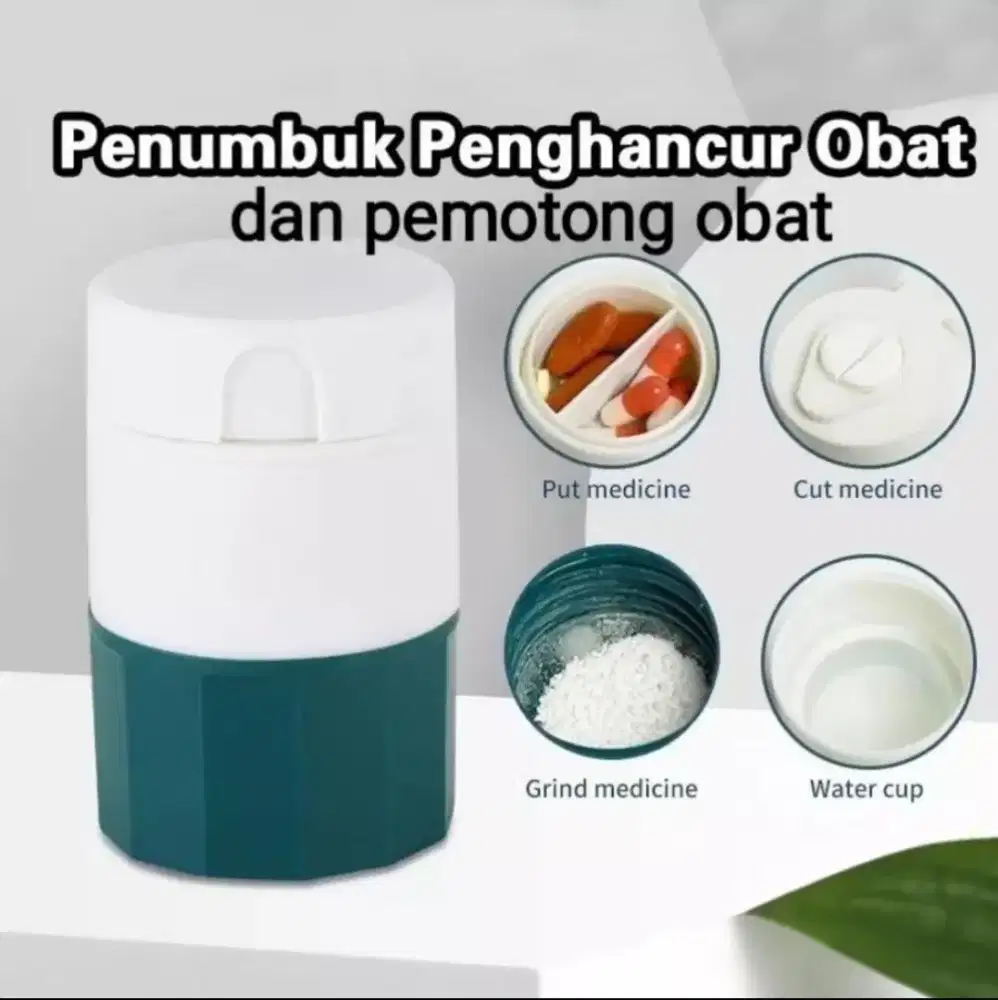 Penumbuk obat medis & herbal