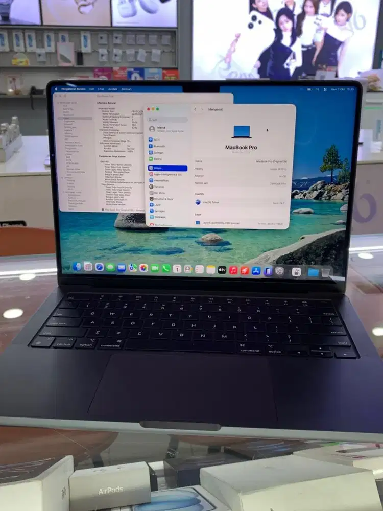 Macbook Pro M3 Pro 14 inch 18/512 Gb Space black ibox resmi