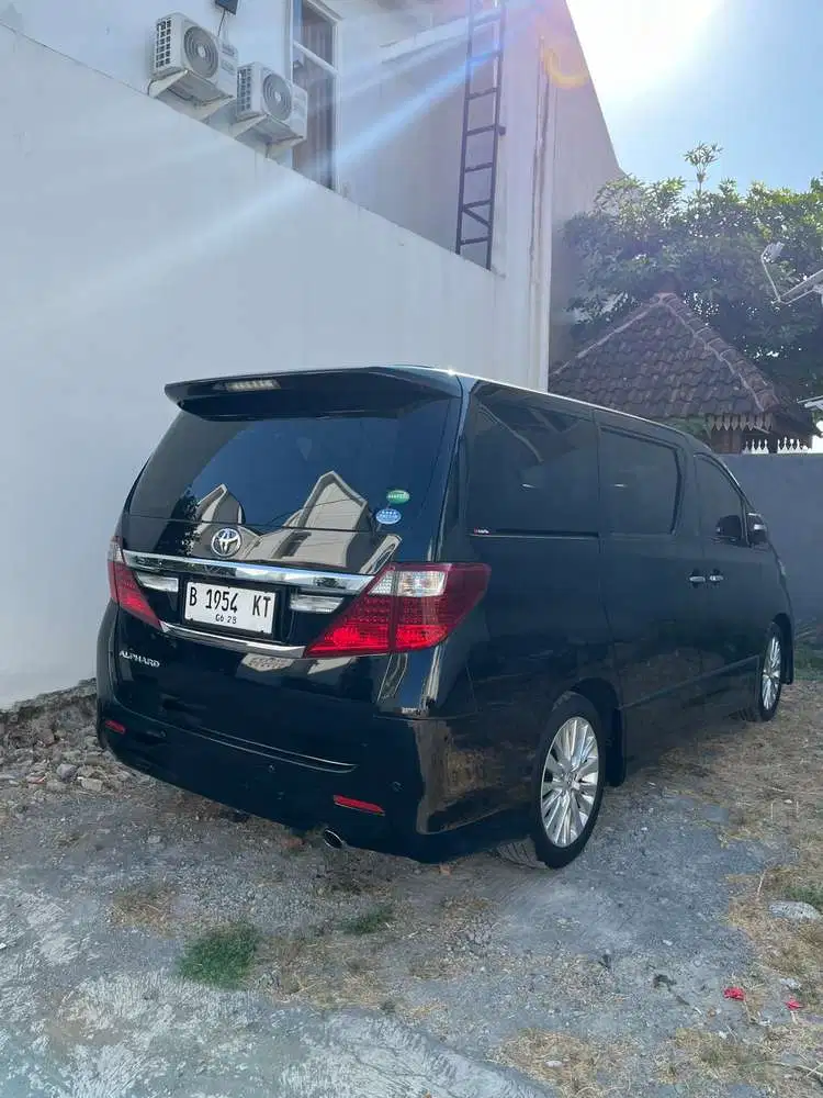 Toyota Alphard 2013 Bensin
