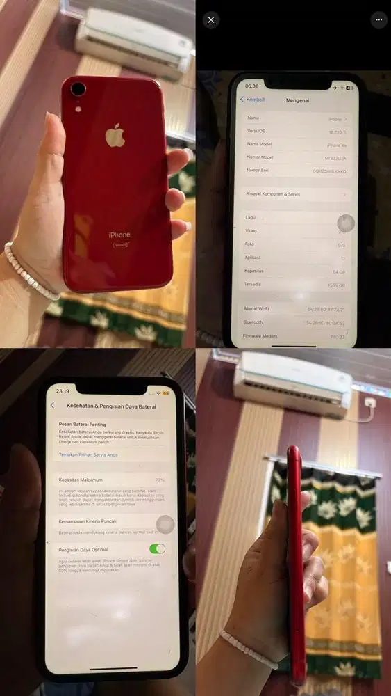 JUALL BU IPHONE XR 64GB MASIH ORI BAWAAN!!