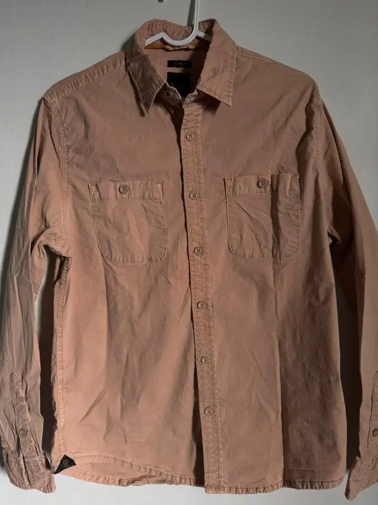 Kemeja Lengan Panjang Wood Size S