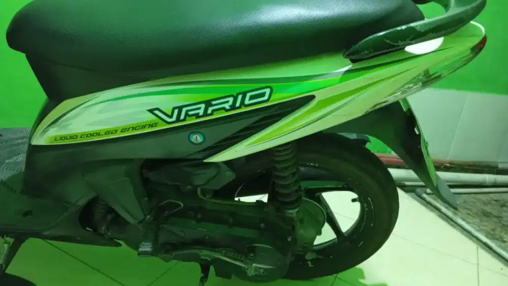 Vario 110 hijau putih keren nol813namtujuduasatuempatlapan7nam